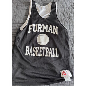 Vintage Authentic NCAA Practice Jersey Furman Paladins Black Serial Number Sz M